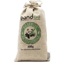 Ambientador natural carbon activo 1x500gr PANDOO