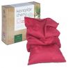 JUMBO Cojin grande Termico 26x55 cm huesos cereza