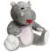 Hipopotamo Peluche Termico 23x28x10 cm CHERRY BEL