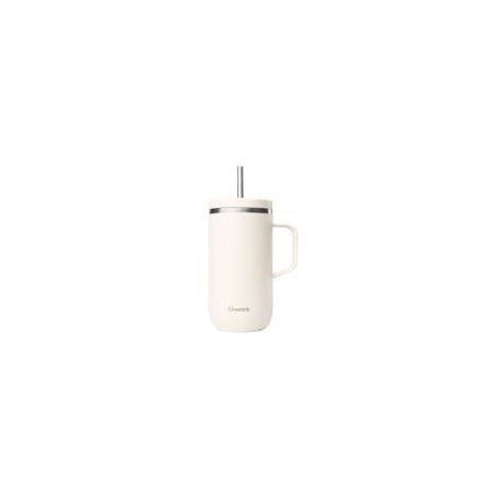 Taza Isot&eacute;rmica asa y pajita Inox BEIS 660mlQWETCH