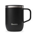 Taza Isotérmica 350 asa y tapa BEIGS Inox QWETC