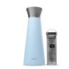Jarra Isot&eacute;rmica Inox con filtro AZUL 1 litro QWET